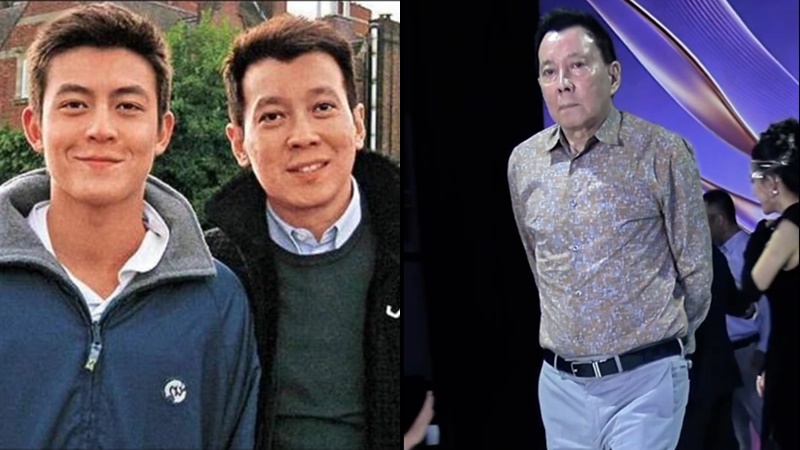 陳冠希父親陳澤民罕現身撞樣吳彥祖  73歲冇皺紋髮量驚人氣質富貴  網民：比兒子帥