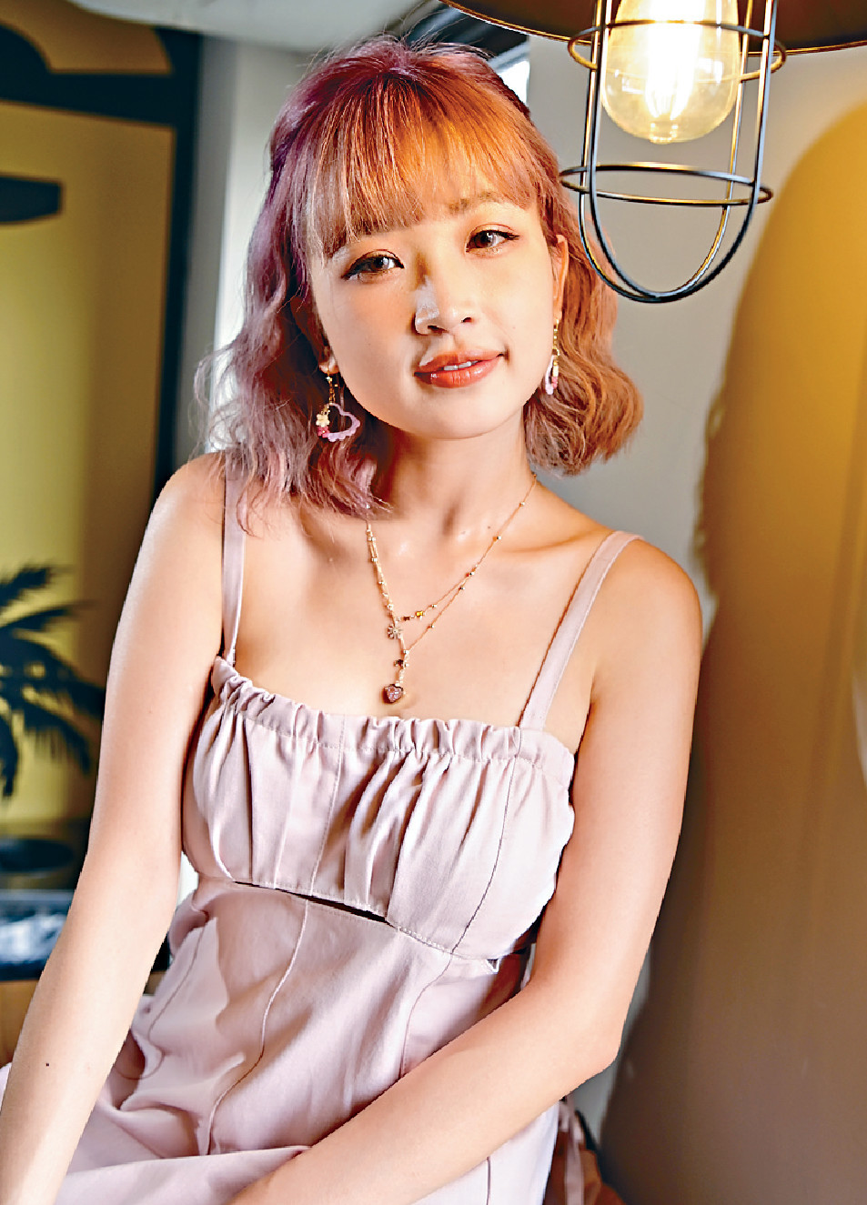 ■嘉盈首次跟粉絲聚會只有50個籌，但都擔心冇人排隊。
