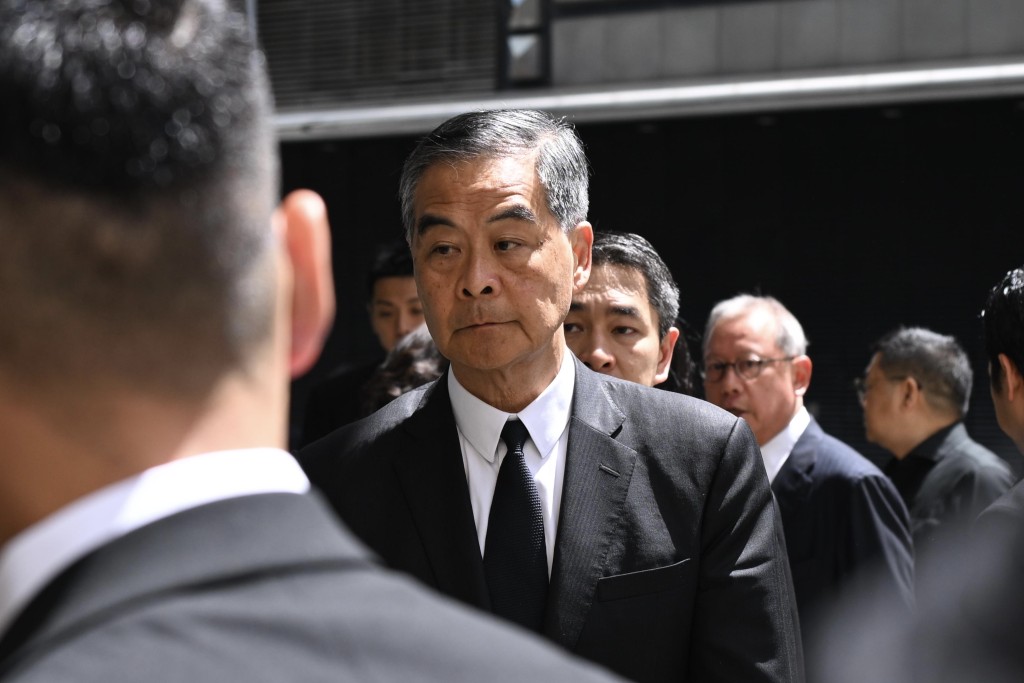 全國政協副主席、前特首梁振英。 全國政協副主席、前特首梁振英。