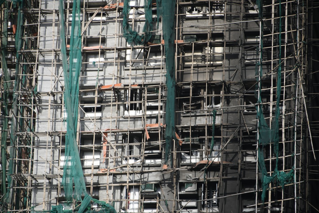 火警發生第三日情況。 火警發生第三日情況。