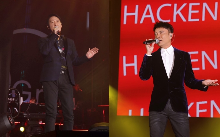 演唱會由黎明打頭陣，李克勤壓軸。