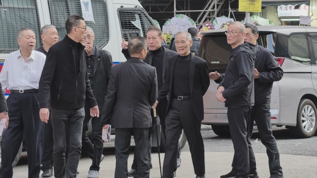 一代武打影星陳惠敏亦有到場。