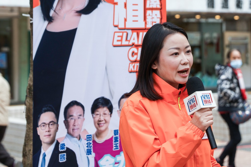 植潔鈴曾任三任民建聯立法會議員的助理。