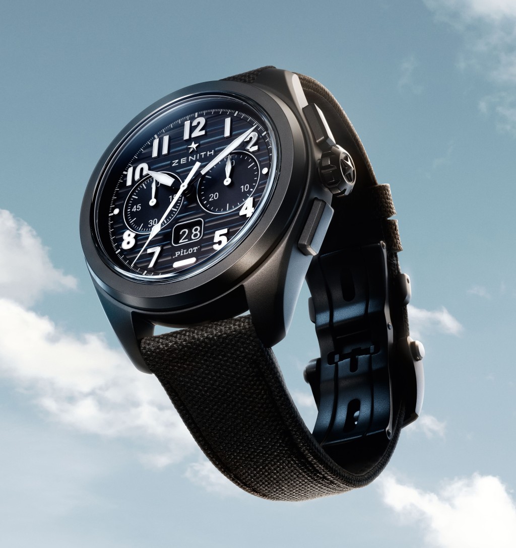 Zenith Pilot Big Date Flyback，42.5mm陶瓷表殼，El Primero 3652自動機芯，售價/$106,100。