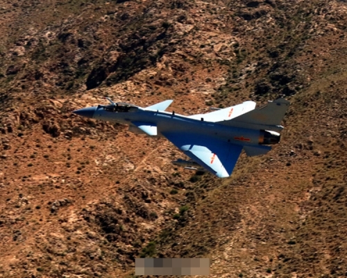 新型戰機殲10C。空軍發布微博圖片