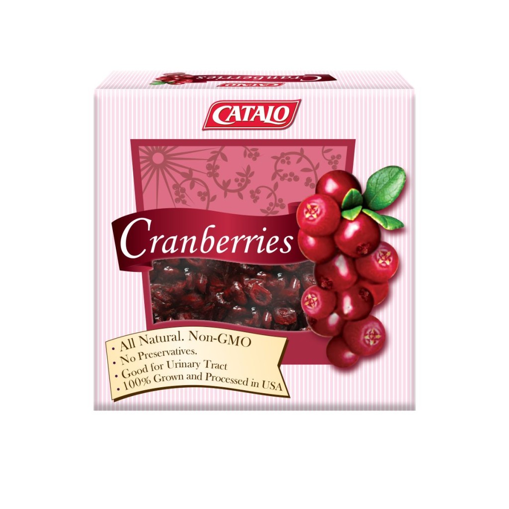 CATALO美國天然小紅莓乾100g/原價$28、震撼價$1，限量五十盒。