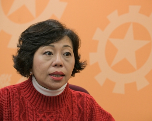 麥美娟指，完善選舉制度後首要解決香港深層次矛盾，尤其市民最關心的住屋問題。資料圖片
