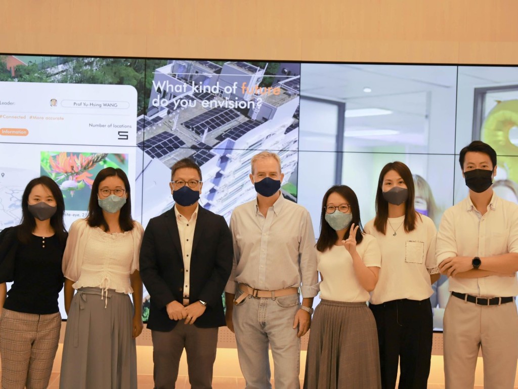 可持續發展及零碳辦公室團隊。科大圖片