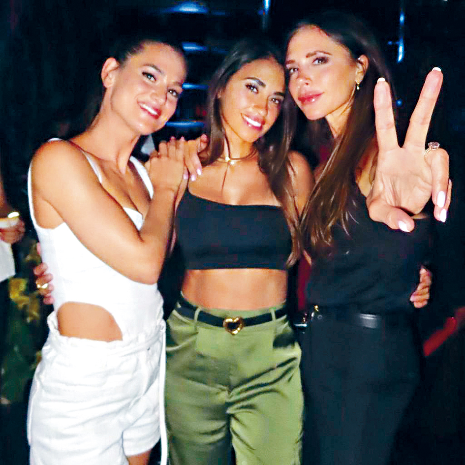 安東莉娜因丈夫加盟國際邁亞密後，與班主碧咸的太太維多利亞成為密友。