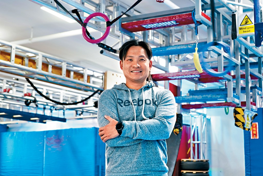 中國香港障礙競技總會鍾衍洋耕耘10年，盼繼續與團隊和學生同行，推動障礙競技運動發展。