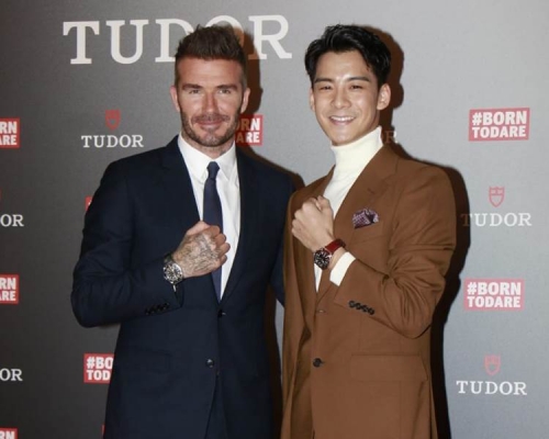 余德丞開心見到偶像碧咸。