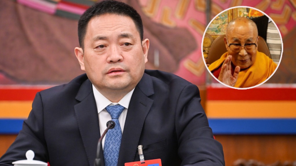 西藏自治區主席嘎瑪澤登指,轉世從來不是由達賴喇嘛個人說了算。路透社/中新社