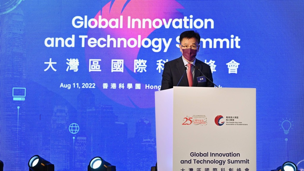 孫東表示，香港整體創科生態仍然愈趨蓬勃。政府新聞處圖片