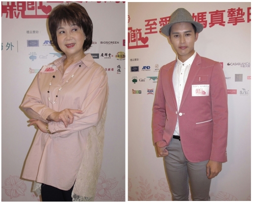 朱咪咪及何廣沛為母親節活動擔任表演嘉賓。