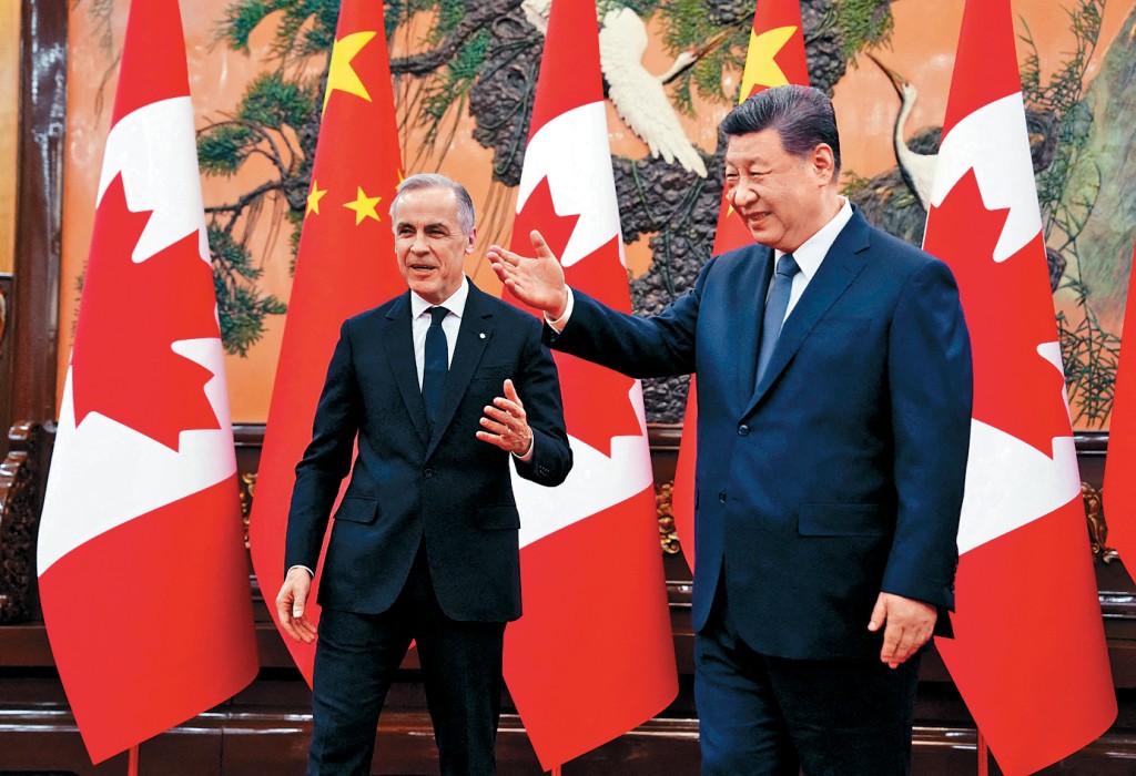 習近平在北京與卡尼見面，雙方達成多項共識。