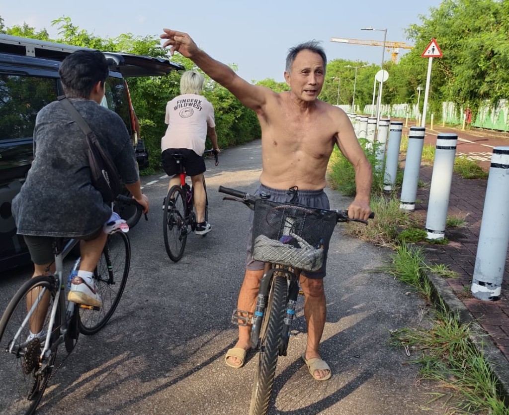 街坊潘先生表示,現場曾發生流浪狗追咬人事件。黃文威攝 街坊潘先生表示,現場曾發生流浪狗追咬人事件。黃文威攝