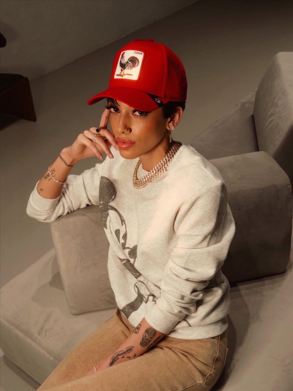 Haley Smalls临时取消北京的演出。IG@haleysmalls