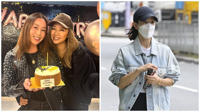 鍾麗淇留醫ICU丨梁靖琪風雨不改現身醫院陪伴 避談好姊妹最新狀況：辛苦晒咁多位
