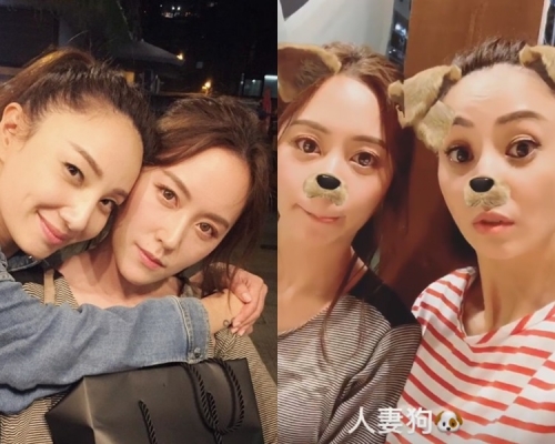 Mandy和Yumiko老友鬼鬼。鄭希怡ig