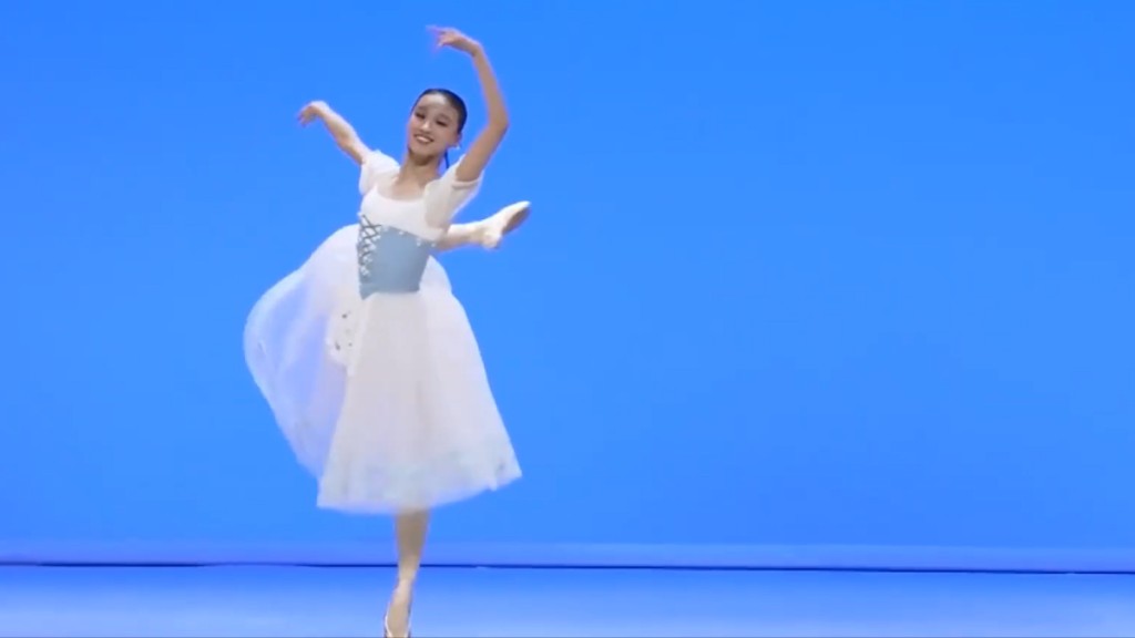 张琳一直醉心其芭蕾舞事业。