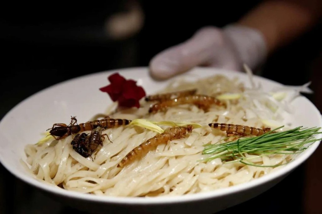 新加坡即日起准許16種昆蟲食品發售。路透社