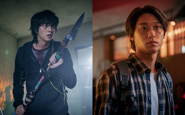 Netflix原創劇集《Sweet Home》由《喜歡的話請響鈴》宋江(左)及《德魯納酒店》男星李到睍主演。