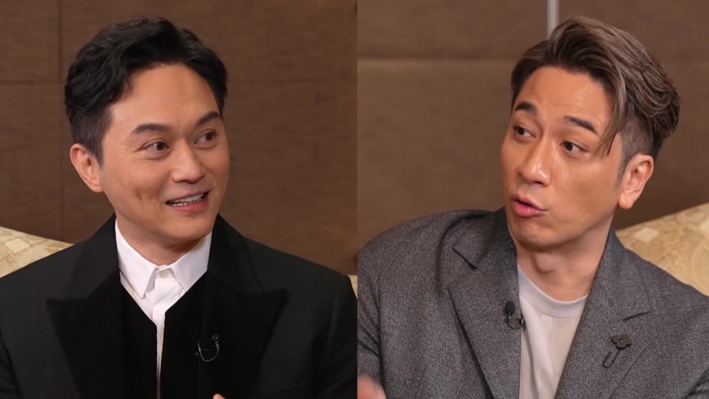 兩大男神張智霖與吳卓羲同框對談，大方分享拍攝心得與劇組幕後花絮。