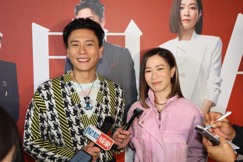 佘詩曼笑言想做殺手殺黃宗澤,但又殺極不死折磨他。 佘詩曼笑言想做殺手殺黃宗澤,但又殺極不死折磨他。