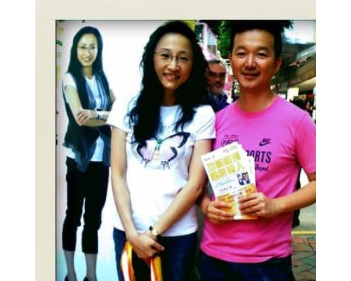 陳志全分享了一張與陳淑莊的合照。陳志全fb