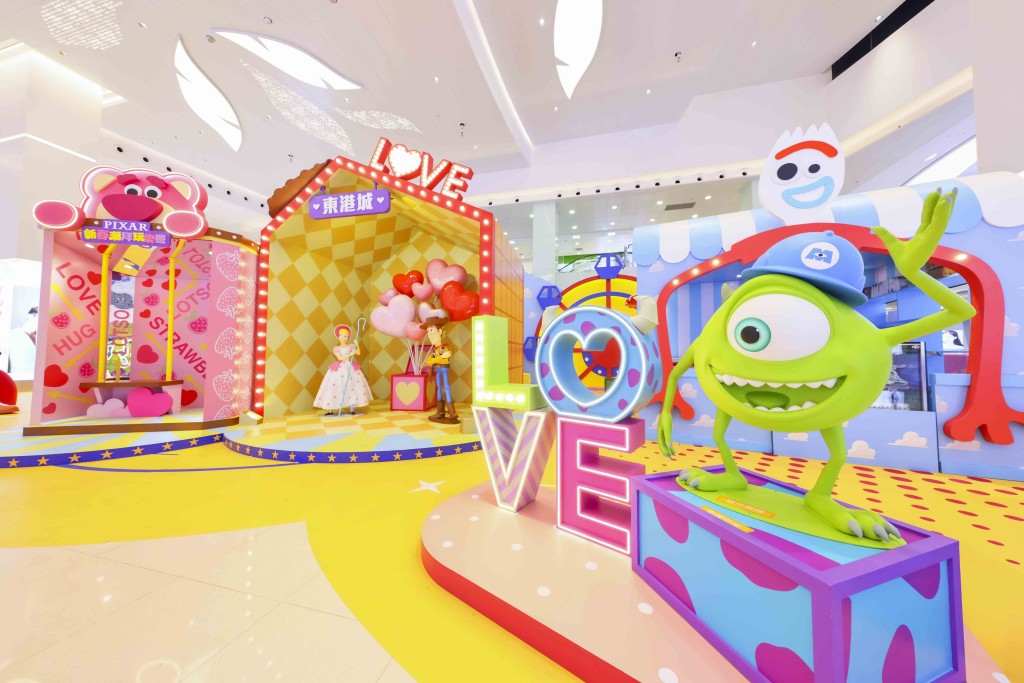 胡迪、翠絲、勞蘇及大眼仔等會在東港城戀戀反斗部屋現身。