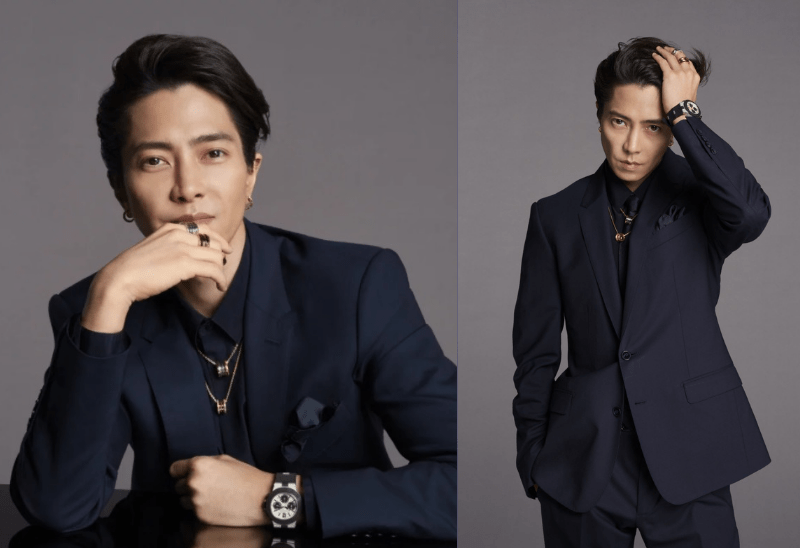 Bvlgari宣布日本男神山下智久（Yamashita Tomohisa）出任最新一位品牌大使。