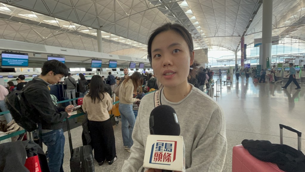 胡小姐表示要回西安探親過新年，又指當地的新年氣氛較香港好。