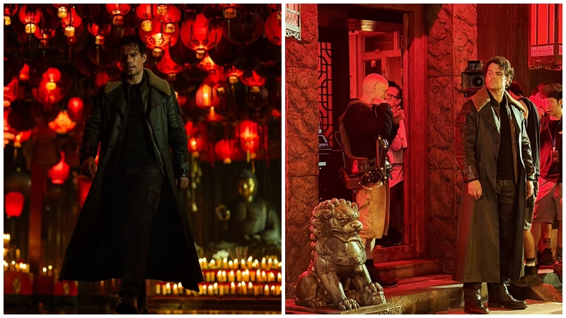「超人」Henry Cavill空降中環！拍《挑戰者》曲髮皮褸Look曝光 親民揮手贏盡人心