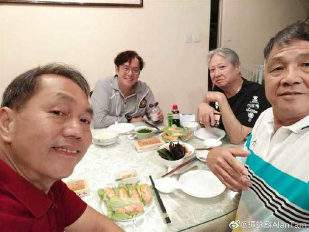 阿倫飯局中見到大哥大身形激瘦。