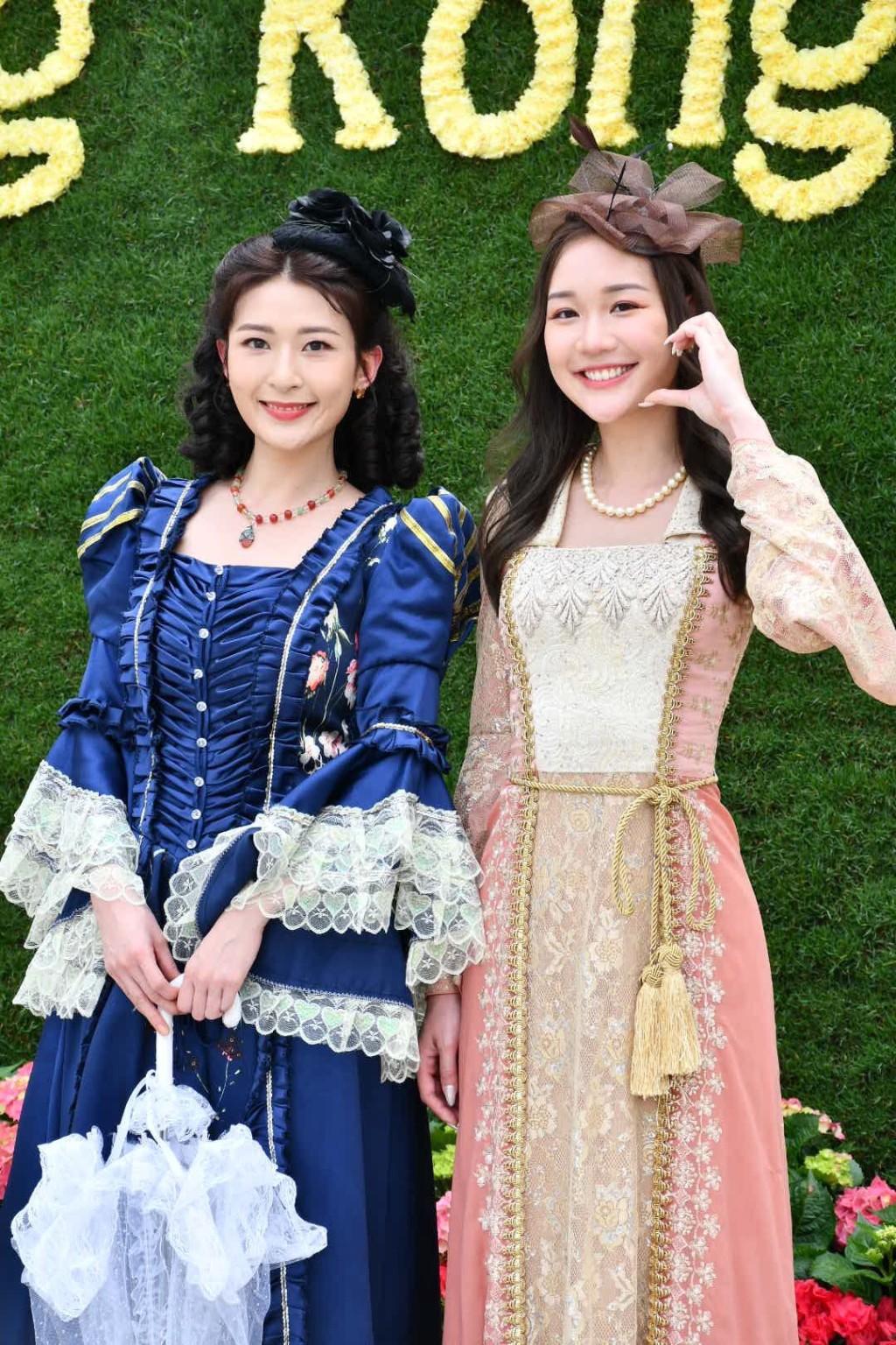 （左起）TVB藝人李君妍、葉靖儀。