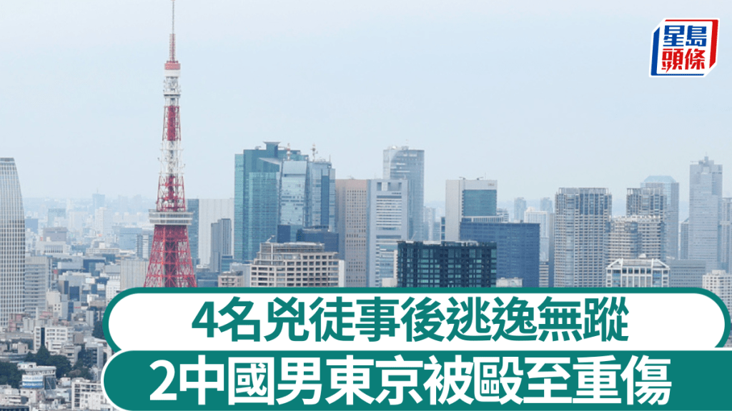 兩名中國男子於東京千代田區遭他人毆打至重傷。新華社資料圖