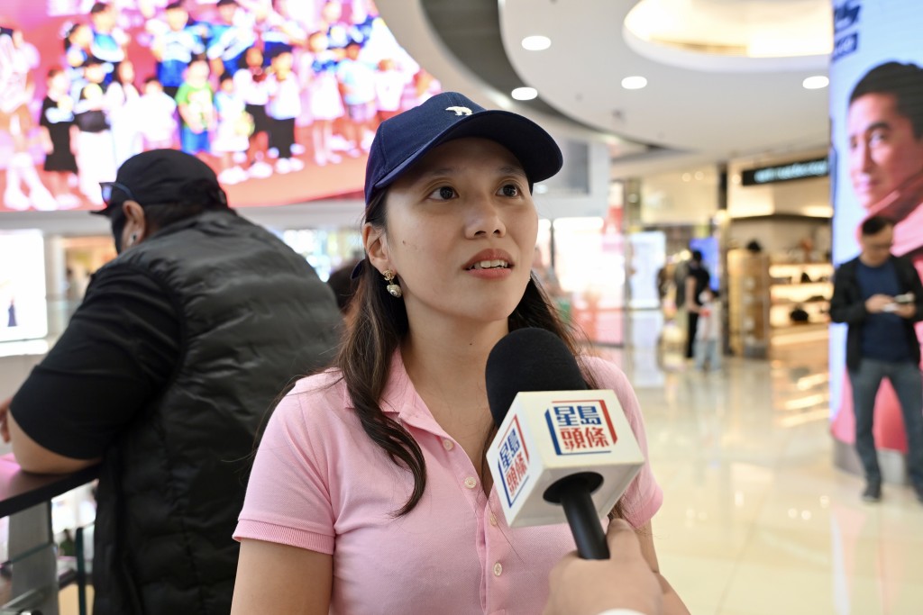 劉小姐指會支持香港健兒。