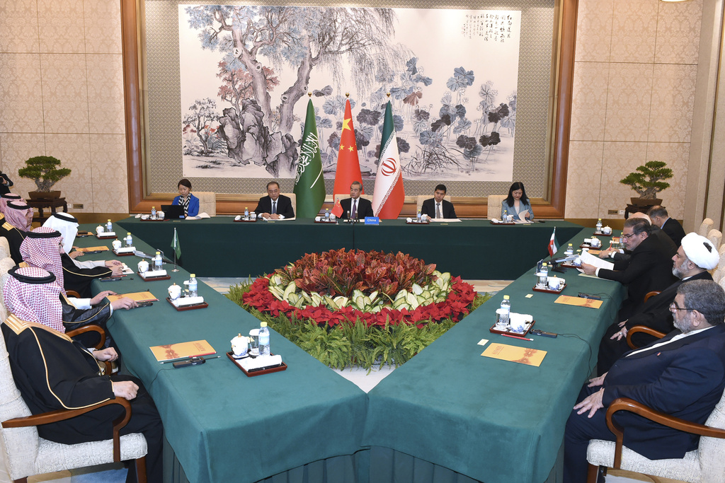 沙伊两国本月10日同意恢复外交关系。