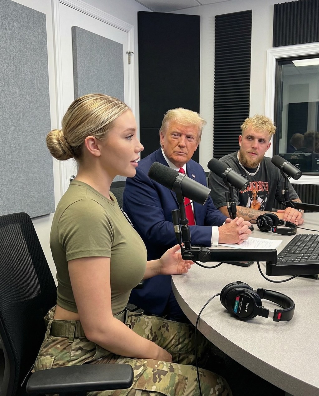 福斯特（Jessica Foster）贴出随特朗普出席各大小活动的照片。 IG / Jessica Foster