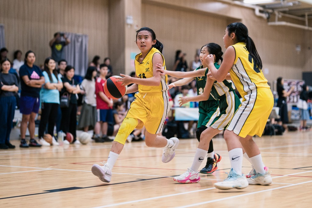 中西區3×3學界青少年籃球賽剛於周日舉行。 公關圖片