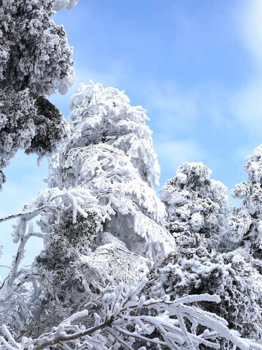 如果想欣赏湖南衡阳南岳衡山的雪景，从香港西九龙搭高铁大约3小时车程，目的地可选择衡山西站或衡阳东站。（图片来源：小红书）