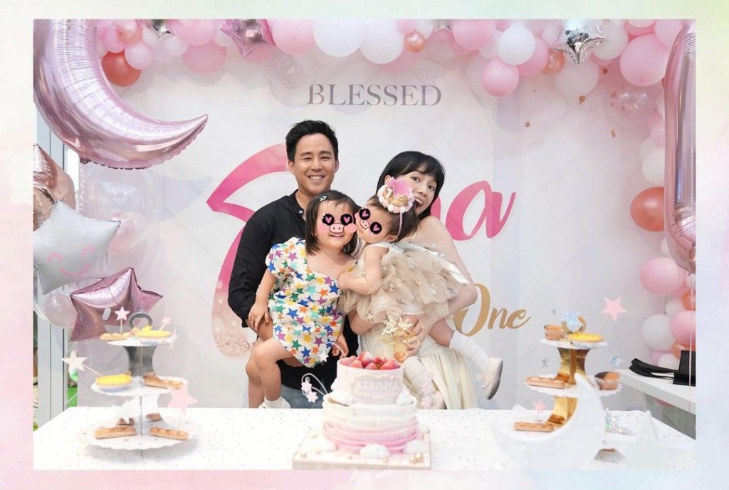 Anjaylia笑言大女已經感受到會分薄，但二女仍未懂事。