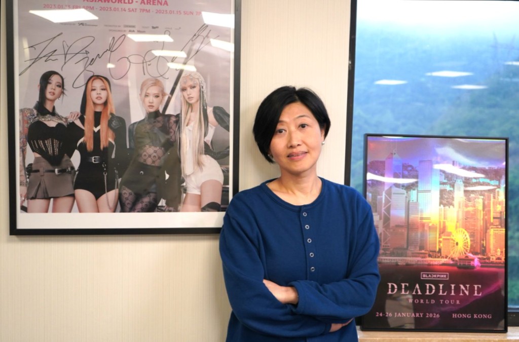 Live Nation（HK）执行董事源颕诗指，启德体育园落成打破场地瓶颈。