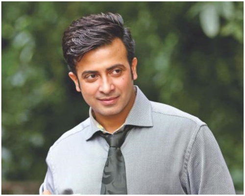 孟加拉電影紅星沙基卜汗 (Shakib Khan)。網上圖片