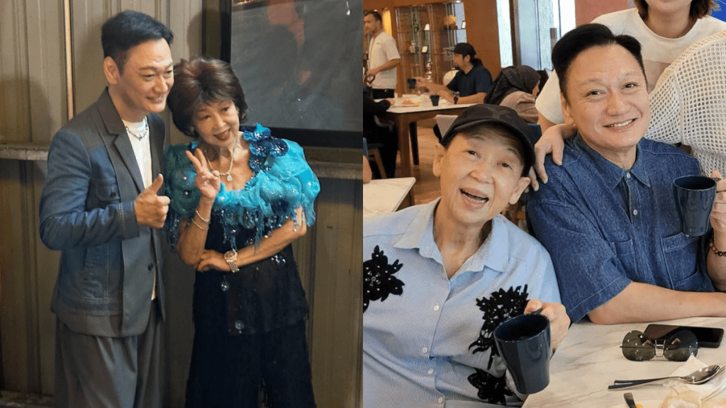 72歲朱咪咪登台瘦到鎖骨凸出  與拍檔陶大宇飯敍曝光真實狀態  親述最新健康情況