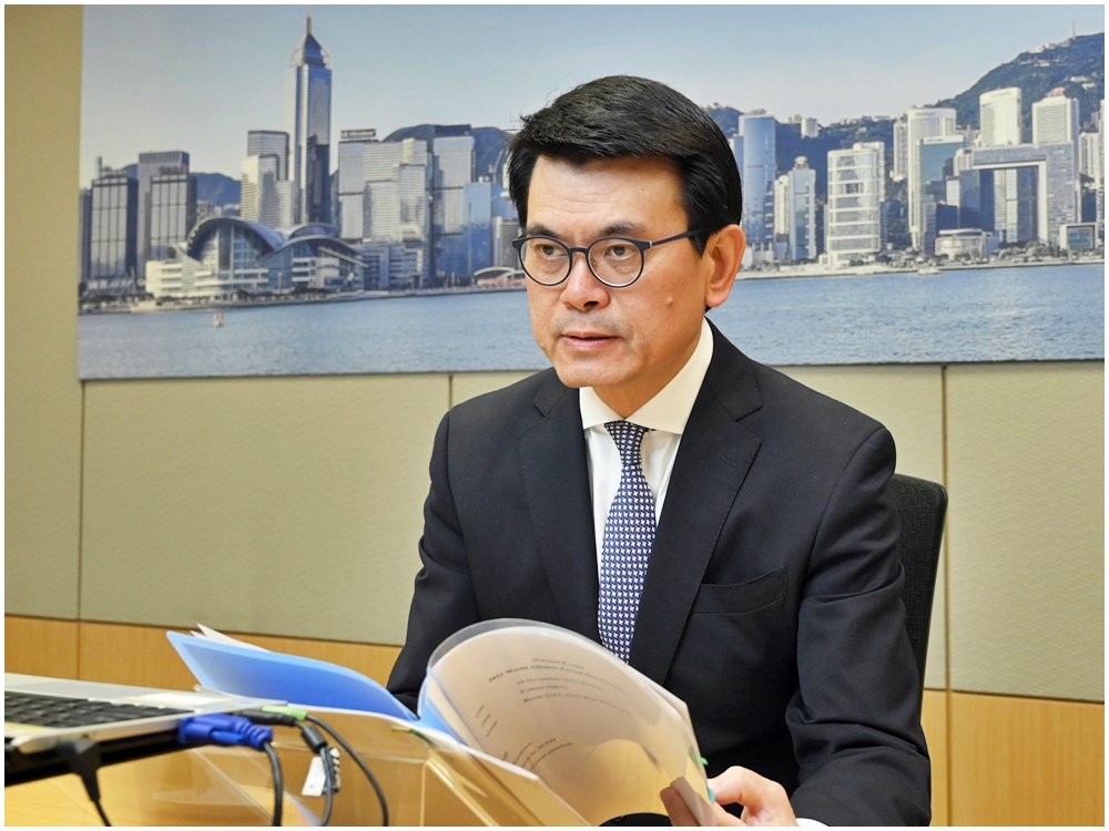邱騰華指香港將來一旦加入RCEP,將能創造更多機會。資料圖片