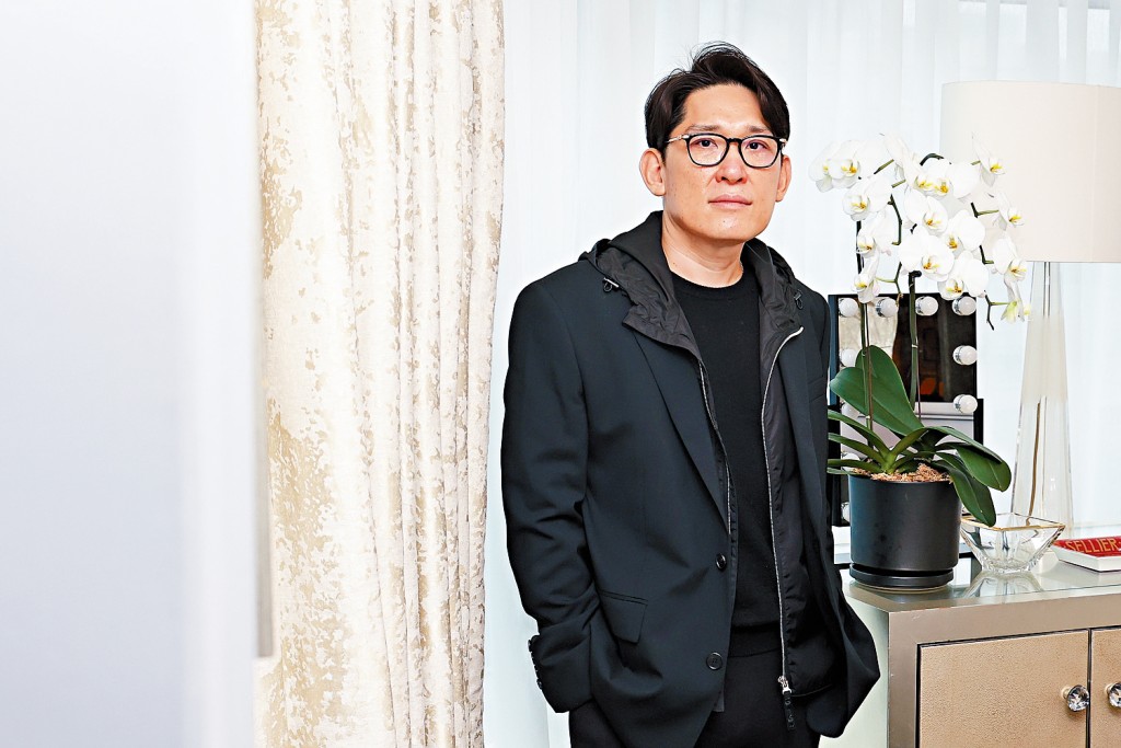 韩在林很高兴可亲身来港，参与「亚洲电影大奖」。