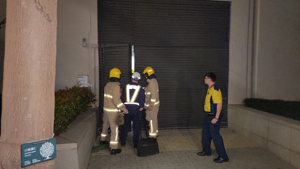 消防接報到場處理。 消防接報到場處理。