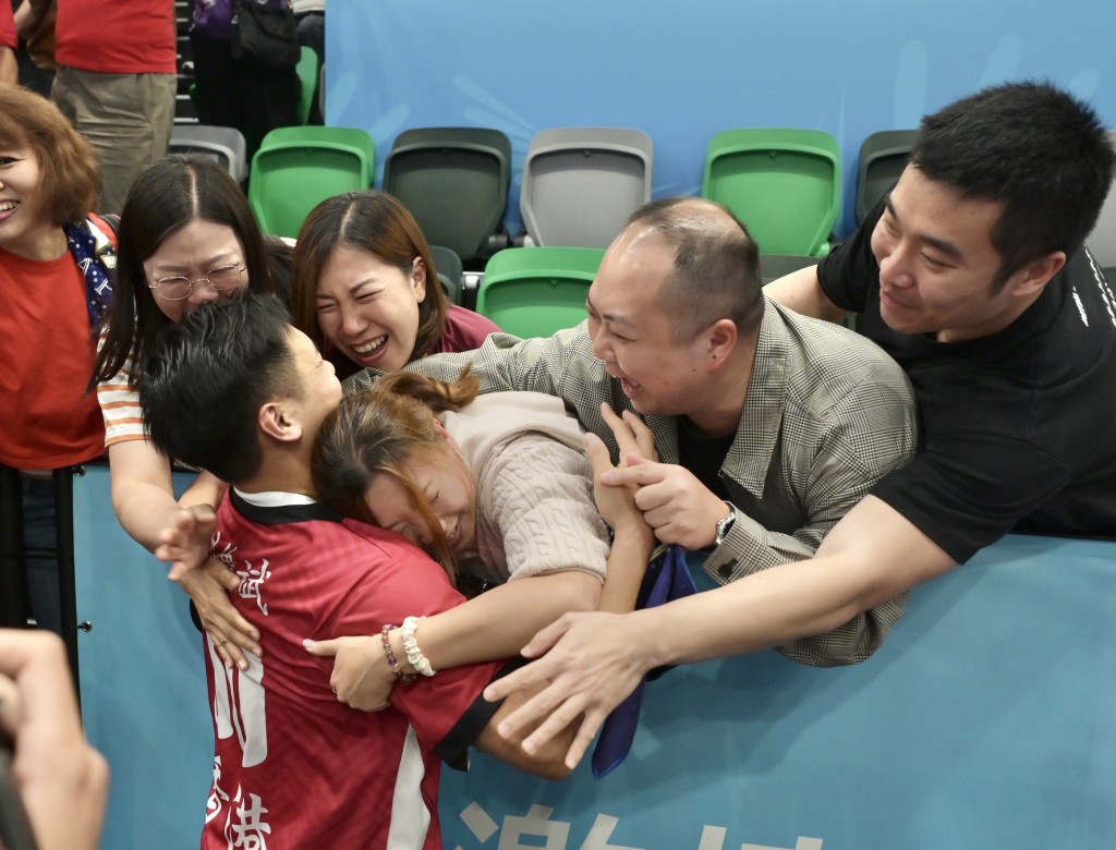 香港男子手球隊度過夢幻一周。何君健攝