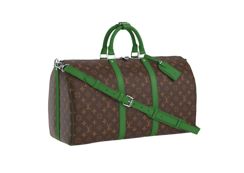 Louis Vuitton Keepall旅行袋。